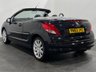 USED 2013 63 PEUGEOT 207 1.6 CC ALLURE 2d 120 BHP Full Black Leather, Chrome Loop Bars, Chrome binacle bezels 17" Hockenhiem Alloy Wheels