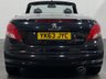 USED 2013 63 PEUGEOT 207 1.6 CC ALLURE 2d 120 BHP Full Black Leather, Chrome Loop Bars, Chrome binacle bezels 17" Hockenhiem Alloy Wheels