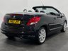 USED 2013 63 PEUGEOT 207 1.6 CC ALLURE 2d 120 BHP Full Black Leather, Chrome Loop Bars, Chrome binacle bezels 17" Hockenhiem Alloy Wheels