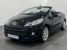 USED 2013 63 PEUGEOT 207 1.6 CC ALLURE 2d 120 BHP Full Black Leather, Chrome Loop Bars, Chrome binacle bezels 17" Hockenhiem Alloy Wheels