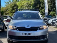 USED 2016 16 SKODA RAPID 1.4 SPACEBACK S TDI 5d 89 BHP full service history + &pound;0 ROAD TAX +  CLIMATE CONTROL +  USB +  AUX +  START STOP +  TPMS +  DAYTIME RUNNING LIGHTS +