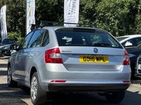 USED 2016 16 SKODA RAPID 1.4 SPACEBACK S TDI 5d 89 BHP full service history + &pound;0 ROAD TAX +  CLIMATE CONTROL +  USB +  AUX +  START STOP +  TPMS +  DAYTIME RUNNING LIGHTS +