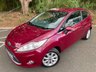 USED 2010 10 FORD FIESTA 1.2 ZETEC 3d 81 BHP HOT MAGENTA UNIQUE PAINT PEARL, BLUETOOTH HANDSFREE VOICE CONTROL