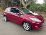 USED 2010 10 FORD FIESTA 1.2 ZETEC 3d 81 BHP HOT MAGENTA UNIQUE PAINT PEARL, BLUETOOTH HANDSFREE VOICE CONTROL