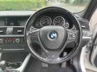 USED 2014 14 BMW X3 2.0 XDRIVE20D M SPORT 5d 181 BHP 