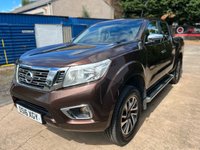 USED 2016 16 NISSAN NP300 NAVARA 2.3L DCI ACENTA PLUS 4X4 SHR DCB 0d 190 BHP *NO VAT / FANTASTIC CONDITION / NEW MOT / TOW BAR / ROLLER SHUTTER*