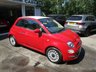 USED 2016 66 FIAT 500C 1.2 LOUNGE 3d 69 BHP NEW SHAPE CONVERTIBLE Low Mileage, Convertible, Full Service History + Just Serviced, Only &pound;20 Road Tax! NEW MOT, Great fuel economy!