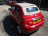 USED 2016 66 FIAT 500C 1.2 LOUNGE 3d 69 BHP NEW SHAPE CONVERTIBLE Low Mileage, Convertible, Full Service History + Just Serviced, Only &pound;20 Road Tax! NEW MOT, Great fuel economy!