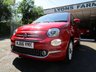 USED 2016 66 FIAT 500C 1.2 LOUNGE 3d 69 BHP NEW SHAPE CONVERTIBLE Low Mileage, Convertible, Full Service History + Just Serviced, Only &pound;20 Road Tax! NEW MOT, Great fuel economy!