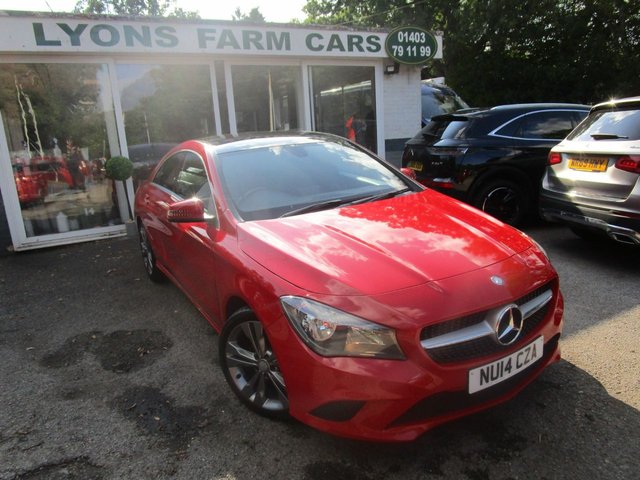 2014 14 Mercedes-Benz Cla 2.1 CLA220 CDI SPORT 4d 170 BHP AUTOMATIC