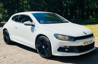 USED 2012 62 VOLKSWAGEN SCIROCCO 2.0 R LINE TDI DSG BLUEMOTION TECHNOLOGY 2d 140 BHP AUTOMATIC A STUNNING CAR &pound;30 ROAD TAX