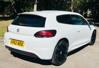 USED 2012 62 VOLKSWAGEN SCIROCCO 2.0 R LINE TDI DSG BLUEMOTION TECHNOLOGY 2d 140 BHP AUTOMATIC A STUNNING CAR &pound;30 ROAD TAX