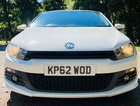 USED 2012 62 VOLKSWAGEN SCIROCCO 2.0 R LINE TDI DSG BLUEMOTION TECHNOLOGY 2d 140 BHP AUTOMATIC A STUNNING CAR &pound;30 ROAD TAX
