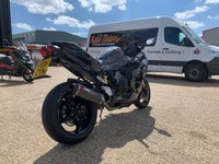 USED 2018 18 KAWASAKI NINJA H2 SX AJF BAR RISER KIT & SCORPION EXHAUST