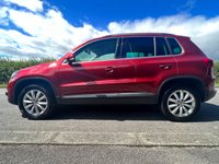 USED 2014 14 VOLKSWAGEN TIGUAN 2.0 MATCH TDI BLUEMOTION TECH 4MOTION DSG 5d 139 BHP Black Leather, Heated Seats