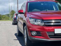 USED 2014 14 VOLKSWAGEN TIGUAN 2.0 MATCH TDI BLUEMOTION TECH 4MOTION DSG 5d 139 BHP Black Leather, Heated Seats