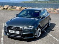 USED 2016 16 AUDI A3 1.4 TFSI S LINE 3d 148 BHP 