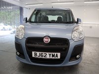 USED 2012 62 FIAT DOBLO 1.4 MYLIFE 5d 95 BHP WITH A FIAT SPECIALIST SERVICE HISTORY AND LOW MILES THIS IS A GREAT BUY.