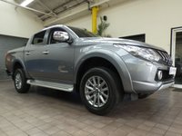 USED 2019 19 MITSUBISHI L200 2.4 DI-D 4WD WARRIOR DCB 178 BHP Leather, Sat Nav, Camera
