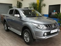 USED 2019 19 MITSUBISHI L200 2.4 DI-D 4WD WARRIOR DCB 178 BHP Leather, Sat Nav, Camera