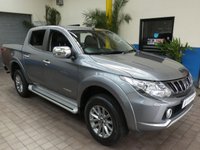 USED 2019 19 MITSUBISHI L200 2.4 DI-D 4WD WARRIOR DCB 178 BHP Leather, Sat Nav, Camera