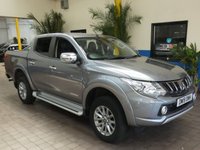 USED 2019 19 MITSUBISHI L200 2.4 DI-D 4WD WARRIOR DCB 178 BHP 4WD APP BASED SAT NAV LEATHER MITSUBISHI WARRANTY JUNE 2024
