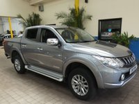 USED 2019 19 MITSUBISHI L200 2.4 DI-D 4WD WARRIOR DCB 178 BHP 4WD APP BASED SAT NAV LEATHER MITSUBISHI WARRANTY JUNE 2024