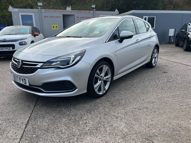 2017 17 Vauxhall Astra 1.4 SRI VX-LINE NAV 5d 148 BHP