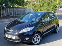 USED 2012 12 FORD FIESTA 1.2 ZETEC 5d 81 BHP 