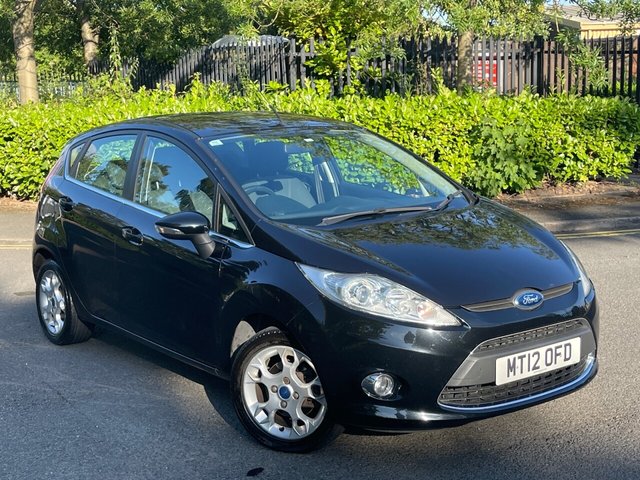 2012 12 Ford Fiesta 1.2 ZETEC 5d 81 BHP