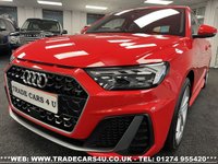 USED 2019 19 AUDI A1 1.0 30 TFSI S LINE 7 SPEED S TRONIC AUTO 5 DOOR EURO 6 UK DELIVERY FLAT FEE &pound;175 (SUBJECT TO DEAL)*OVER 100 IMAGES ON OUR WEBSITE*BESPOKE FINANCE ARRANGED*PART EXCHANGE WELCOME*ALL VEHICLES HPI CLEAR
