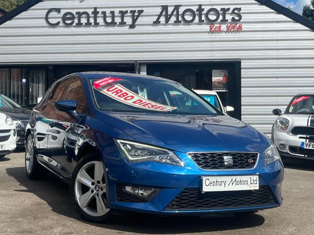 2014 64 Seat Leon 2.0 TDi FR (Tech Pack) 5dr - LEATHER