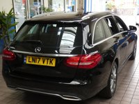 USED 2017 17 MERCEDES-BENZ C-CLASS 1.6 C200 D SPORT 5d 136 BHP &pound;30 ROAD TAX SAT NAV LEATHER HEATED SEATS 6 MONTHS GOLD WARRANTY