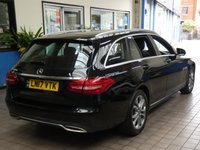USED 2017 17 MERCEDES-BENZ C-CLASS 1.6 C200 D SPORT 5d 136 BHP &pound;30 ROAD TAX SAT NAV LEATHER HEATED SEATS 6 MONTHS GOLD WARRANTY