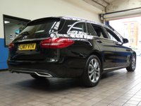 USED 2017 17 MERCEDES-BENZ C-CLASS 1.6 C200 D SPORT 5d 136 BHP &pound;30 ROAD TAX SAT NAV LEATHER HEATED SEATS 6 MONTHS GOLD WARRANTY
