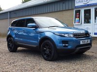 USED 2012 12 LAND ROVER RANGE ROVER EVOQUE 2.2 SD4 PURE 5d 190 BHP www.suffolkcarcentre.co.uk - Located at Reydon