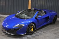 USED 2014 64 MCLAREN 650S 3.8 V8 SPIDER 2d 630 BHP INCREDIBLE CONDITION WITH REMARKABLE SPECIFICATION, INCLUDING LIFT, CARBON INTERIOR, CARBON SEATS AND MORE.