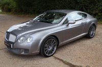 USED 2010 10 BENTLEY CONTINENTAL GT SPEED 6.0 GT SPEED 2d 601 BHP SILVER TEMPEST WITH BELUGA, FULL BENTLEY HISTORY AND 12 MONTHS WARRANTY