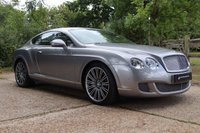 USED 2010 10 BENTLEY CONTINENTAL GT SPEED 6.0 GT SPEED 2d 601 BHP SILVER TEMPEST WITH BELUGA, FULL BENTLEY HISTORY AND 12 MONTHS WARRANTY