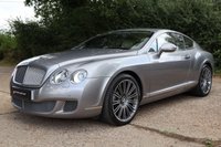 USED 2010 10 BENTLEY CONTINENTAL GT SPEED 6.0 GT SPEED 2d 601 BHP SILVER TEMPEST WITH BELUGA, FULL BENTLEY HISTORY AND 12 MONTHS WARRANTY