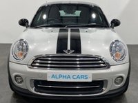 USED 2015 65 MINI COUPE 1.6 COOPER 2d 120 BHP Mini Coupe ,Striking  White Silver metallic ,  Part Leather interior ,