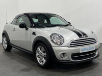 USED 2015 65 MINI COUPE 1.6 COOPER 2d 120 BHP Mini Coupe ,Striking  White Silver metallic ,  Part Leather interior ,