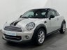 USED 2015 65 MINI COUPE 1.6 COOPER 2d 120 BHP Mini Coupe ,Striking  White Silver metallic ,  Part Leather interior ,