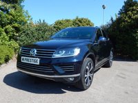 USED 2016 66 VOLKSWAGEN TOUAREG 3.0 V6 R-LINE TDI BLUEMOTION TECH 5d 259 BHP FSH-SATNAV