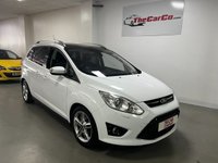 USED 2014 14 FORD GRAND C-MAX 1.0 TITANIUM X 5d 124 BHP * PARK SENSORS *17" ALLOYS * 7 SEATS * PAN ROOF * CLIMATE *
