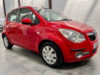USED 2013 13 VAUXHALL AGILA 1.0 S ECOFLEX 5d 67 BHP &pound;20 Tax, Low Mileage