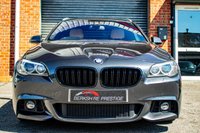 USED 2014 14 BMW 5 SERIES 3.0 530D M SPORT TOURING 5d 255 BHP 360CAM+PARK ASSIST+REV CAM+ 2KEYS