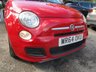USED 2014 64 FIAT 500 1.2 S (SPORT) 3d 69 BHP Fiat Main Dealer Service History + Just Serviced, NEW MOT, Only &pound;30 Road Tax! Two Previous Owners, Great fuel economy!