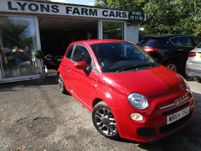 2014 64 Fiat 500 1.2 S (SPORT) 3d 69 BHP