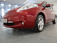USED 2016 66 NISSAN LEAF 0.0 ACENTA 5d 109 BHP GREAT ELECTRIC LOW COST MOTORING. WITH NISSAN SERVICE STAMPS